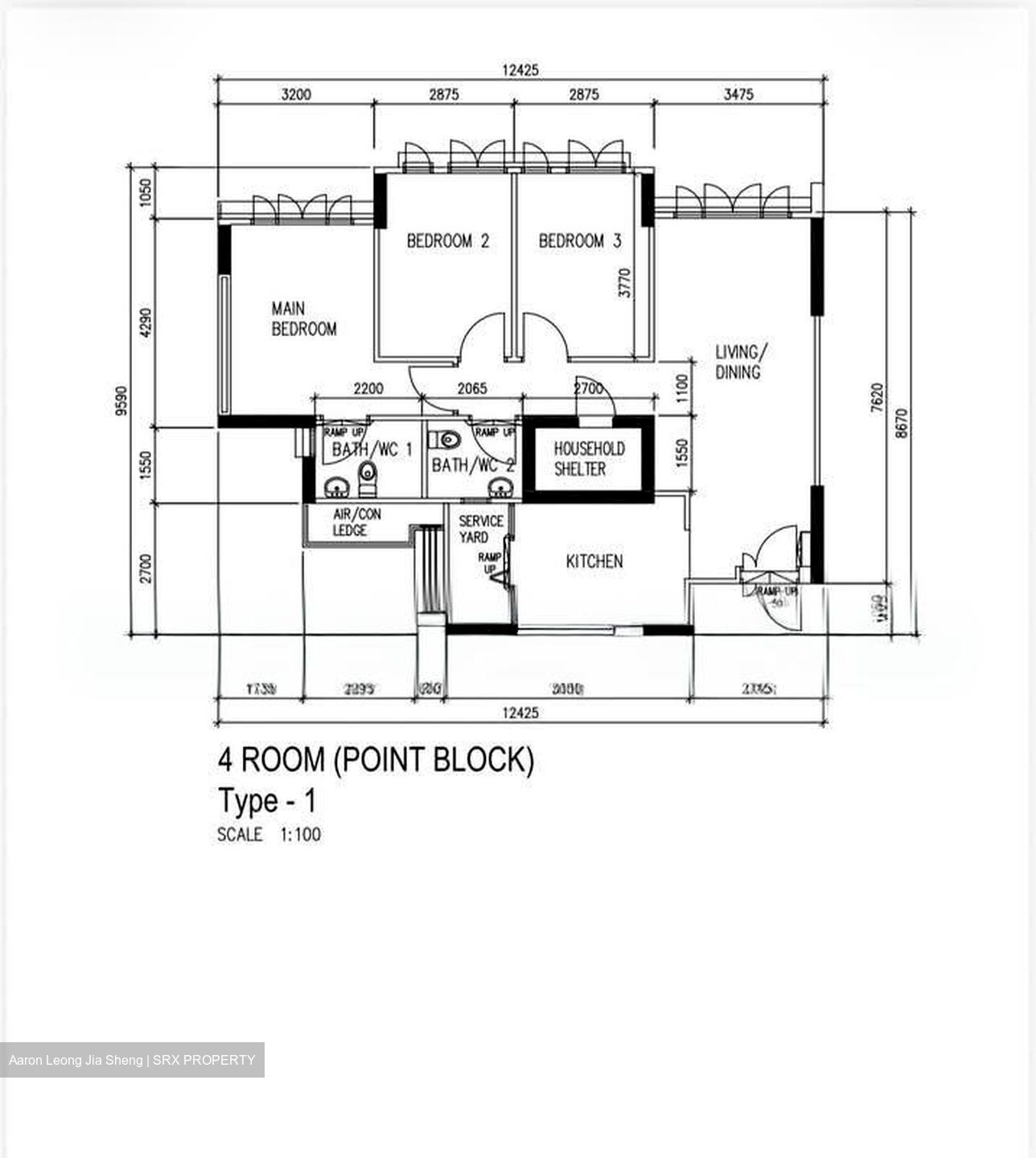 Blk 593A Montreal Ville (Sembawang), HDB 4 Rooms #600087281